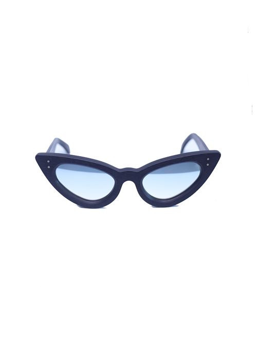 Occhiali da sole modello cat eye nero Capri People | SAMANTANERO